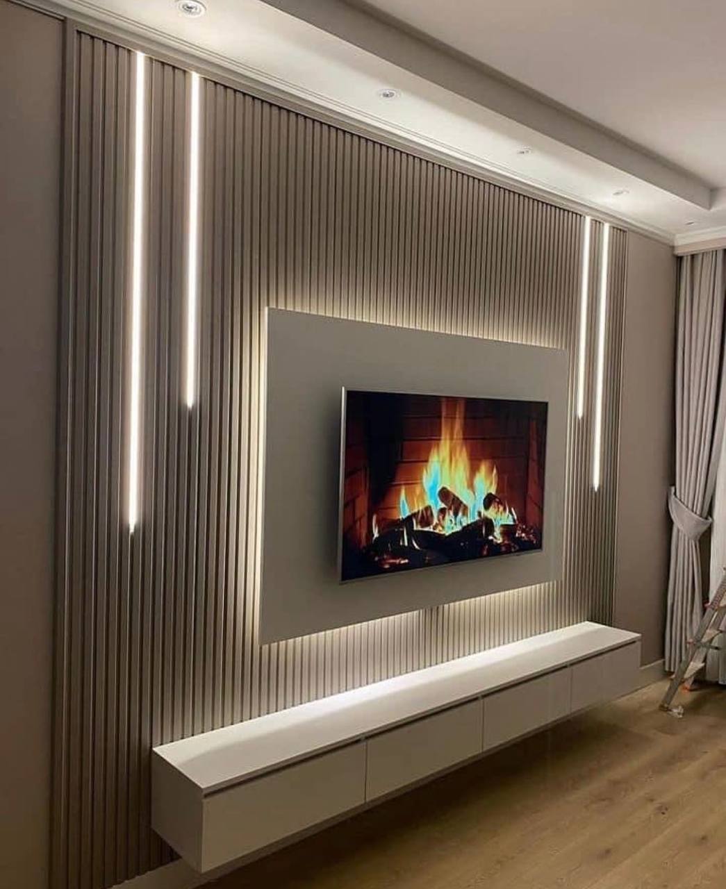 TV- & Schermdecoratie Moderne Mediawand Ontwerpen